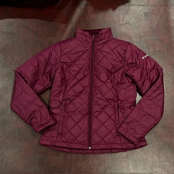 Columbia Marionberry Snowmelt Valley II Water Resistant Jacket -Size Small, NWT